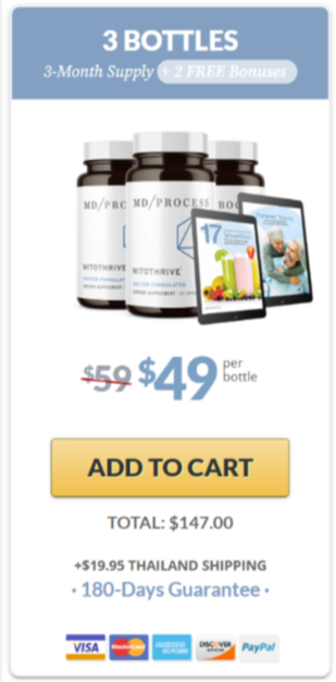 MitoThrive Buy 3 Bottles