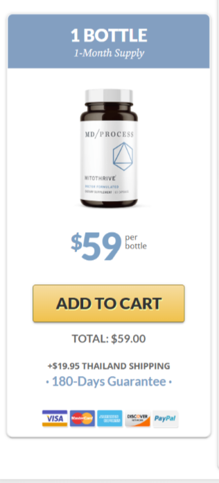 MitoThrive Buy 1 Bottle