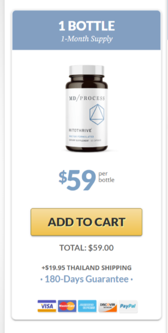 MitoThrive  Buy 1 Bottle