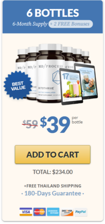 MitoThrive  Buy 6 Bottles