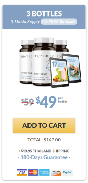 MitoThrive Buy 3 Bottles